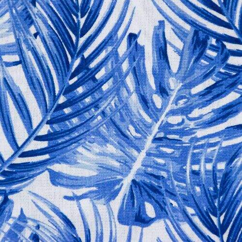 tecido-tricoline-folhagem-tropical-azul-