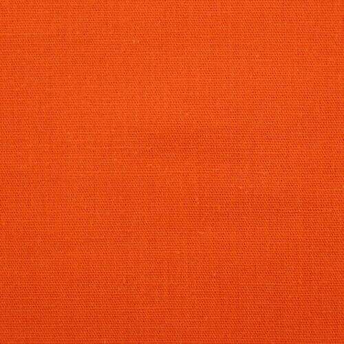 Tecido de Algodão Liso (Meio Metro) - Laranja