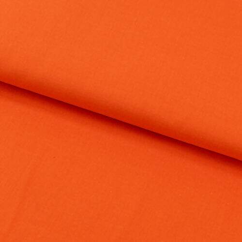 Tecido de Algodão Liso (Meio Metro) - Laranja
