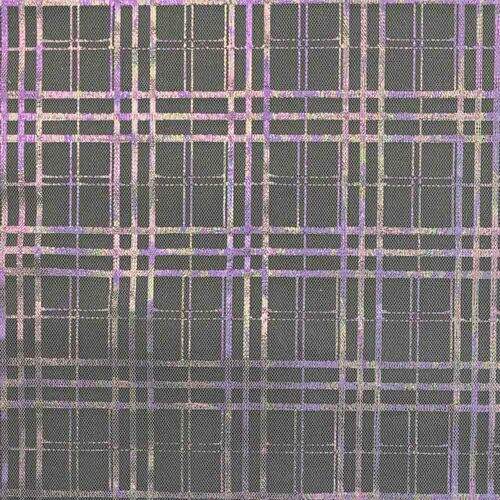 Tecido Tule Holográfico 1,46 mt de Largura Xadrez Palha - 1 Metro