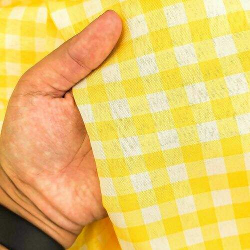 Tecido Xadrez 10mm 100% Poliéster - 1 Metro