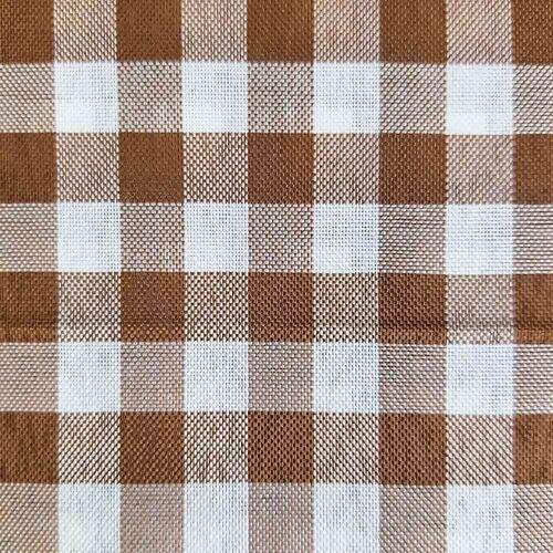 Tecido Xadrez 10mm 100% Poliéster - 1 Metro