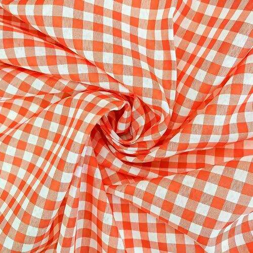 Tecido Xadrez 10mm 100% Poliéster - 1 Metro