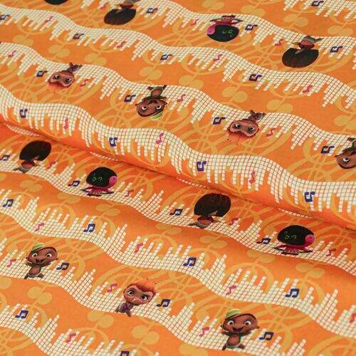 Tecido de Algodão Estampado (Meio Metro) - MBPR Ritmo