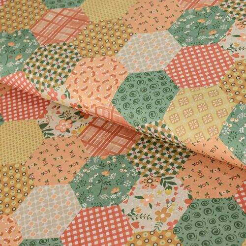 Tecido de Algodão Estampa Digital (Meio Metro) - Patch Country