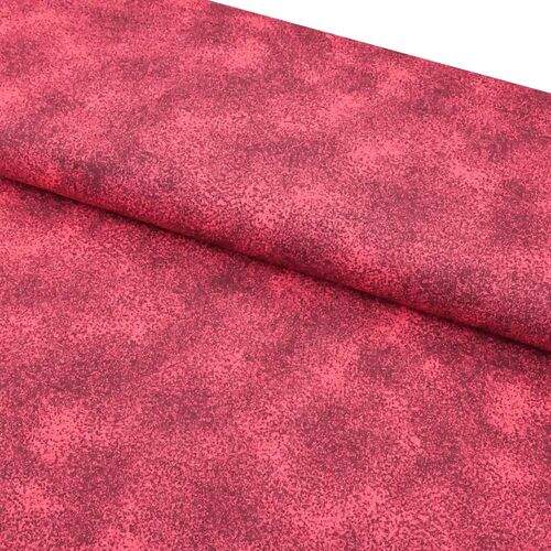 Tecido de Algodão Estampado (Meio Metro) - Poeira Bordô