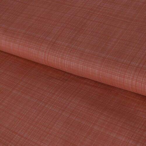 Tecido de Algodão Estampado (Meio Metro) - Riscadinho Goiaba