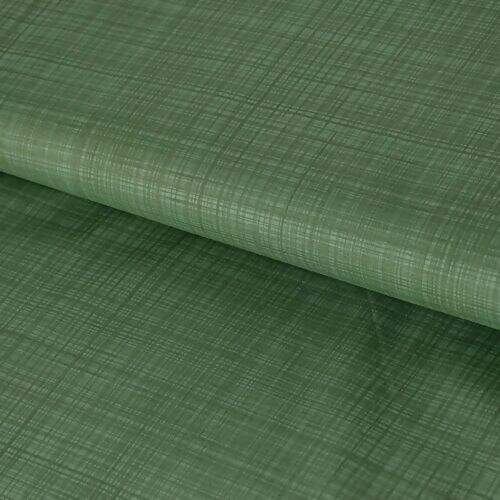 Tecido de Algodão Estampado (Meio Metro) - Riscadinho Verde