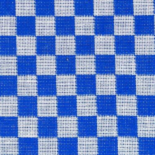 Tecido Xadrez para Bordar Döhler 1,40m Largura - 1 Metro Cor:0002 - Azul