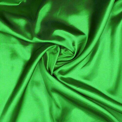 Tecido de Cetim (Meio Metro) - Verde