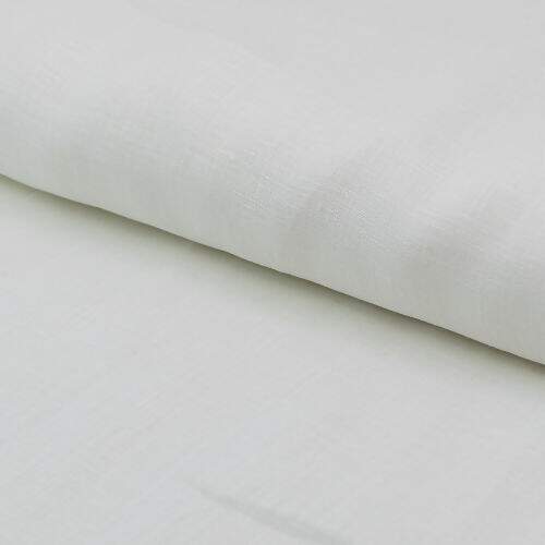 Tecido 100% Linho (Meio Metro) - Branco