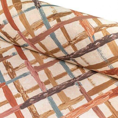 Tecido de Decoração Havana Estampa Digital com Proteção (Meio Metro) - 5638D Pinceladas