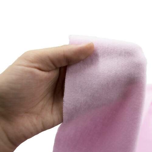 Tecido Flanela Liso 0,50 x 0,80 mt - Rosa Bebê