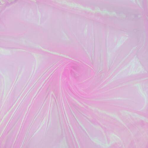 Tecido de Organza Holográfica Furtacor - 1 Metro Cor do Tecido de Organza Holográfico:140 - Rosa