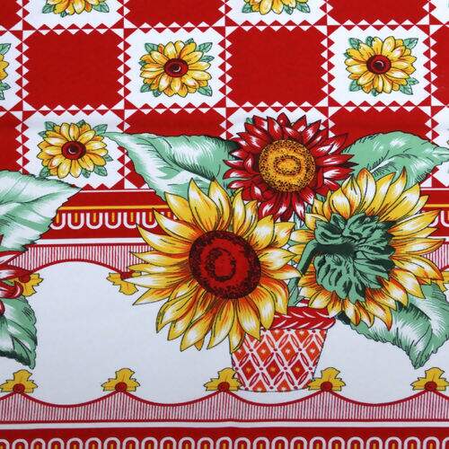 Tecido Oxford 50 X150 Cm Girassol Vermelho