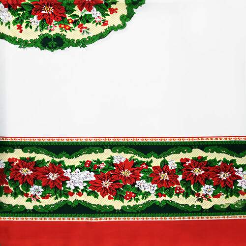 Tecido Oxford Estampado 65x150cm Barrado Natalino