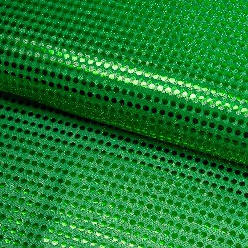 Tecido Paetê Laminado 0,50x1,00m Cor:V11 Verde Bandeira