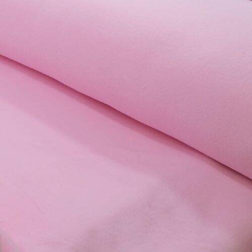 Tecido Soft Liso 0,50x1,60m Cor:Rosa Bebê