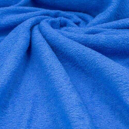 Tecido Toalha Felpuda (Meio Metro) - Azul