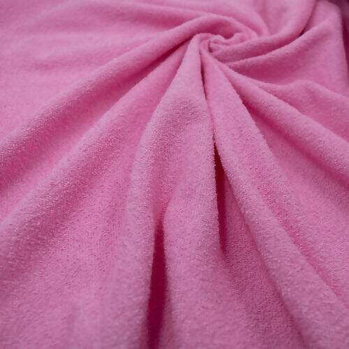Tecido Toalha Felpuda (Meio Metro) - Rosa