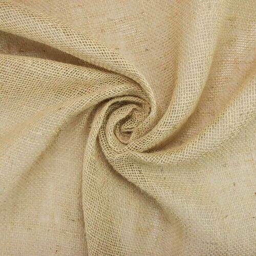 Tela de Juta Natural P9/100 Trama Intermediária 25,00x1,00m