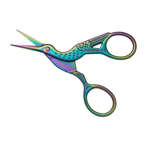 Tesoura Pássaro Furtacor para Bordar 9 cm ArtePunto