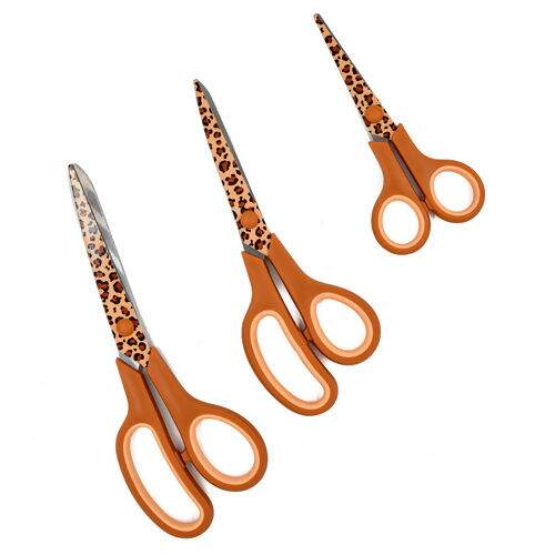 Kit Tesoura 03 Unidades 14/19/21,5 cm - Onça