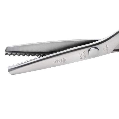 Tesoura de Picotar em Aço Inox 24 cm - ArtePunto