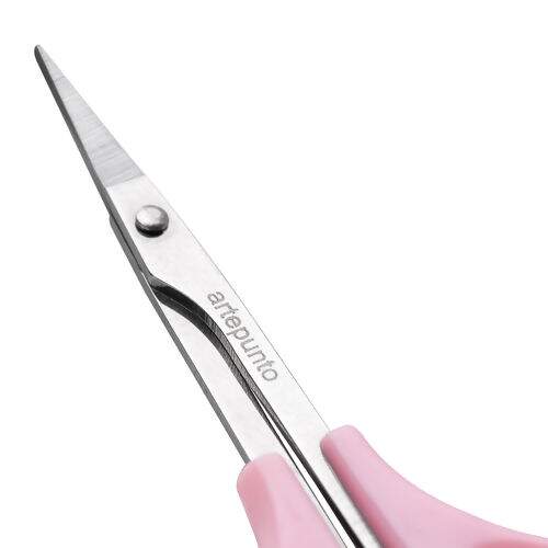 Tesoura Ponta Reta para Bordar Rosa 9,8 cm ArtePunto