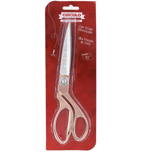 Tesoura de Alfaiate Círculo Rosê - 23,8 cm