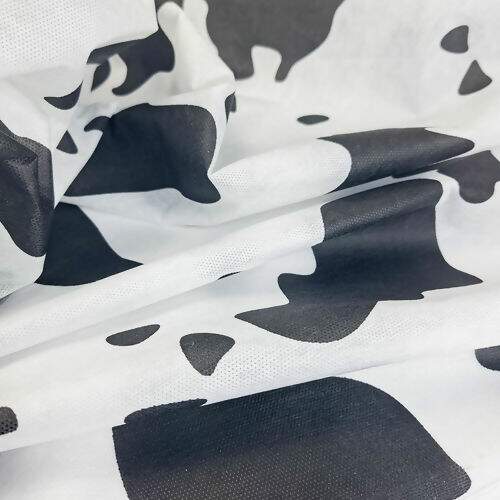 TNT Estampado Mewi Largura 1,40m - 1 Metro Cor:1190P Mancha (Vaca Malhada)