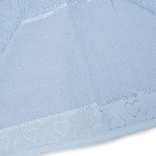 Toalha de Banho Baby Love 90x70 cm Fralda Capuz para Bordar