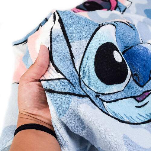 Toalha de Banho Infantil Döhler 70x115cm Stitch