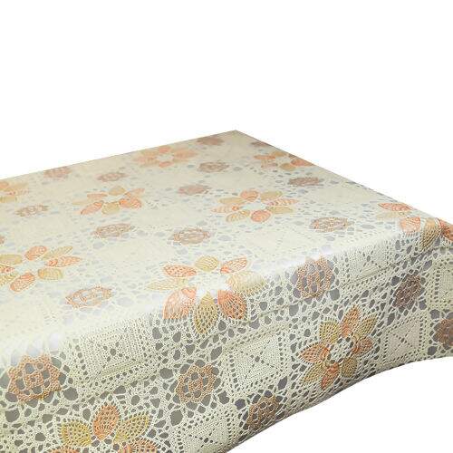 Toalha de Mesa Plástica Coleção Rendeiras 1,00x1,37m - Firenze
