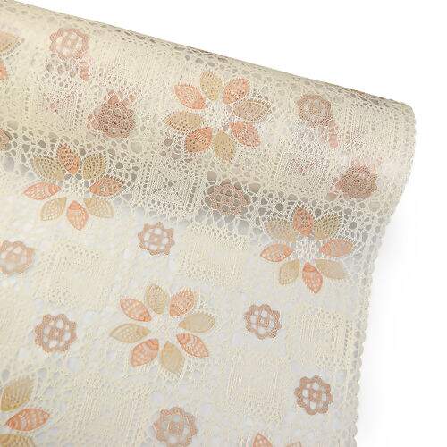 Toalha de Mesa Plástica Coleção Rendeiras 1,00x1,37m - Firenze