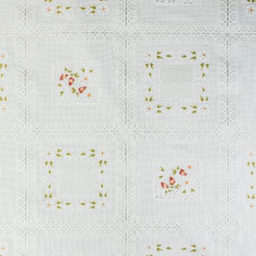 Toalha de Mesa Plástica Coleção Rendeiras 1,00x1,37m - Florença