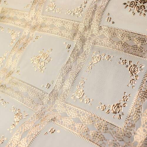 Toalha de Mesa Plástica Coleção Rendeiras 1,00x1,37m - Roma