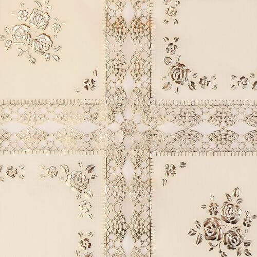 Toalha de Mesa Plástica Coleção Rendeiras 1,00x1,37m - Roma