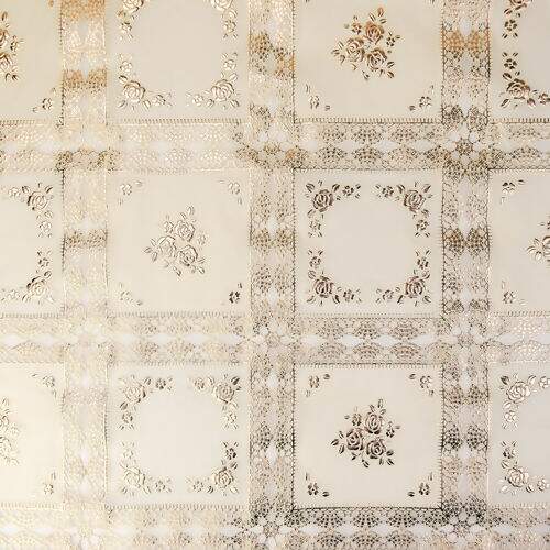 Toalha de Mesa Plástica Coleção Rendeiras 1,00x1,37m - Roma