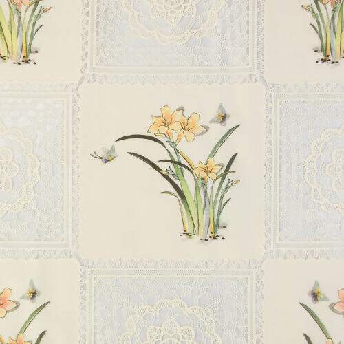 Toalha de Mesa Plástica Coleção Rendeiras 1,00x1,37m - Verona