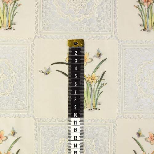 Toalha de Mesa Plástica Coleção Rendeiras 1,00x1,37m - Verona