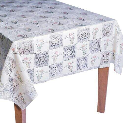 Toalha de Mesa Plástica Coleção Rendeiras 1,00x1,37m - Verona