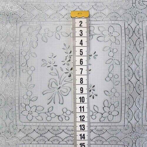 Toalha de Mesa Plástica Coleção Rendeiras 1,00x1,37m - Chessi