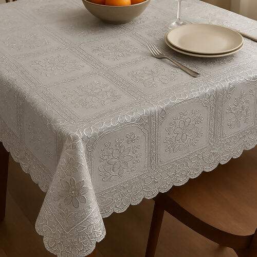 Toalha de Mesa Plástica Coleção Rendeiras 1,00x1,37m - Chessi