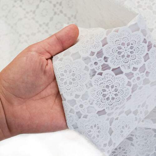 Toalha de Mesa Plástica Coleção Rendeiras 1,00x1,37m - Esther