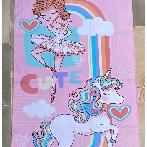 Toalha de Banho Infantil Döhler 70x115cm Fantasia