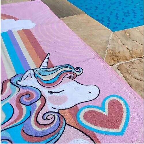 Toalha de Banho Infantil Döhler 70x115cm Fantasia