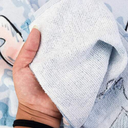 1 Kit Toalha para Lancheira Estampado Stitch com 2 Peças 45x65cm