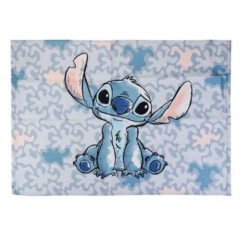 1 Kit Toalha para Lancheira Estampado Stitch com 2 Peças 45x65cm