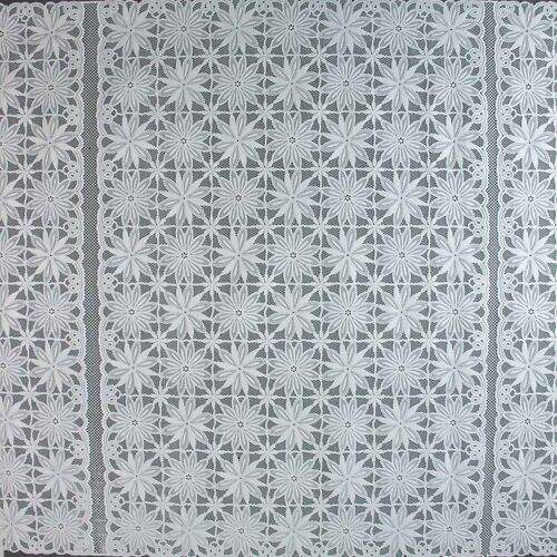 Protetor de Geladeira Plástico Rendado 0,53m Largura - 1 Unidade Cor:Ondas Branco